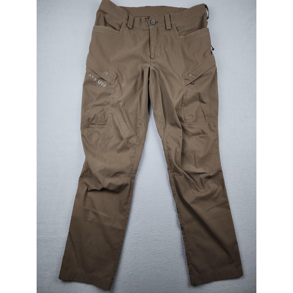 KUIU Tiburon Pants Mens 36x33 Brown Lightweight UPF 50 Hiking Hunting Quick Dry
